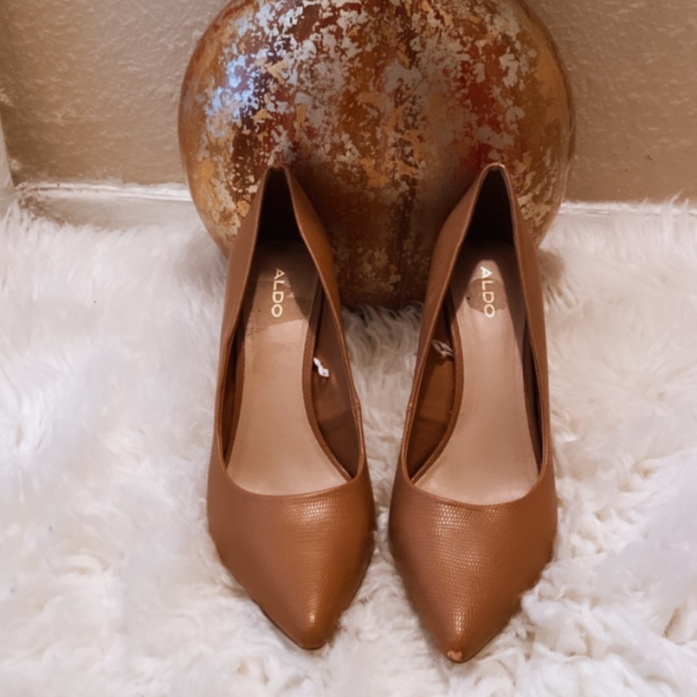 Aldo Brown Heels